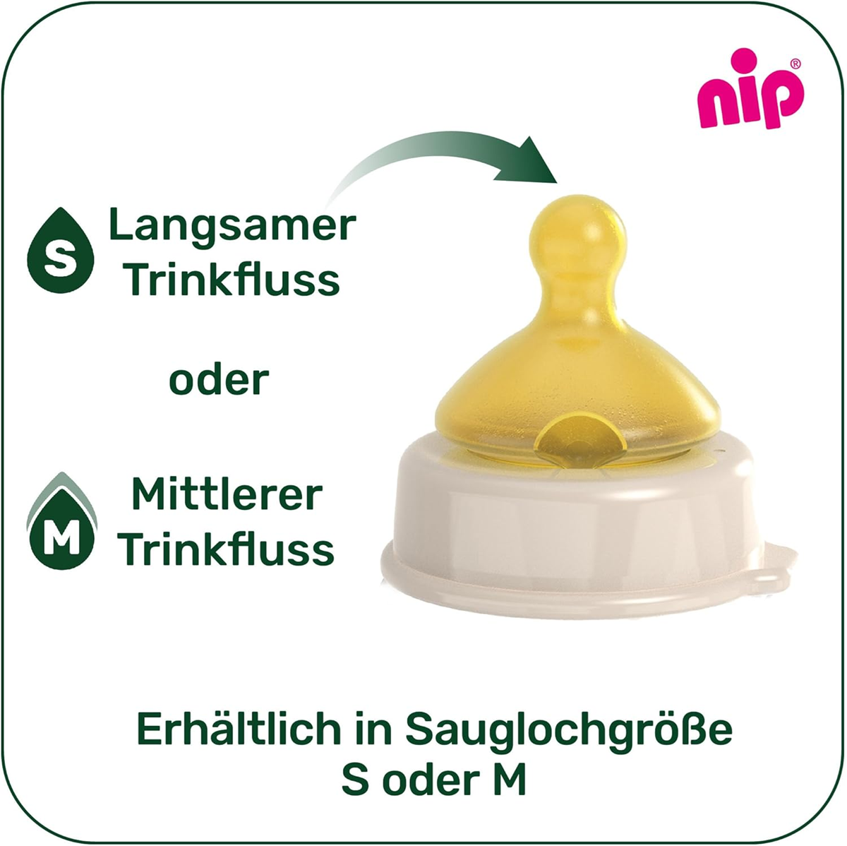 NIP Cherry Green flaskesut M 0+ x2 LATEKS