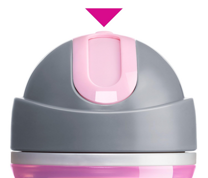 CHICCO Sport Cup kubek niekapek ze słomką 266 ml 14 m+