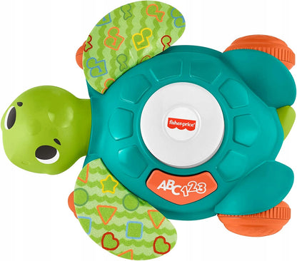 FISHER-PRICE GXK35interactive sea turtletoy in germanage 9 m +colour greenlength 24.5 cmBatteries 3 x AA (test