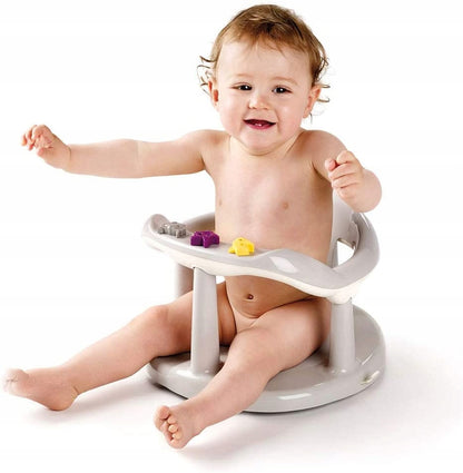 THERMOBABY krzesełko do kąpieli dla dziecka od 6m, fotelik kąpielowy do 15 kg, nowy
