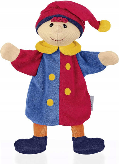Păpușă de mână din pluș STERNTALER pentru teatru de păpuși KASPER 24 cm