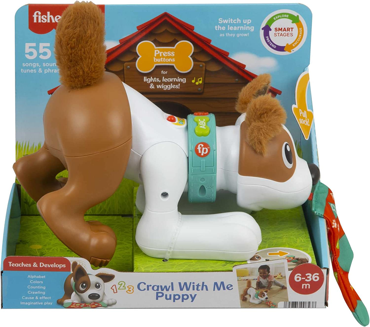FISHER-PRICE cățeluș interactiv limba germană
