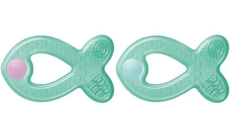 NUK Extra Cool anneau de dentition avec effet rafraîchissant et massage 3 m+