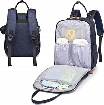 WELAVILA sac à dos pour poussette avec accessoires