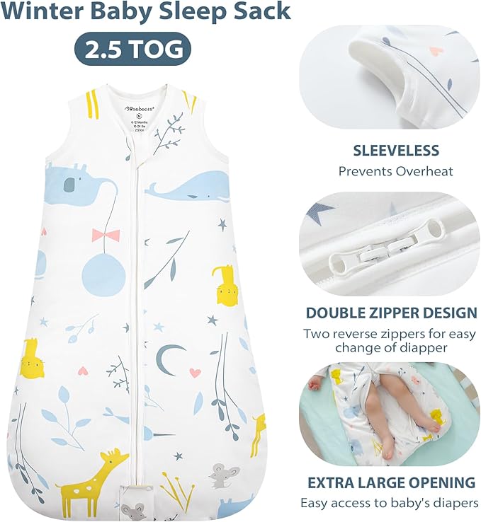 MOSEBEARS zippered sleeping bag