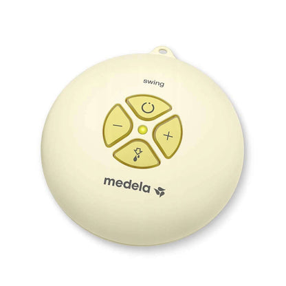 MEDELA Swing Flex 2-fazowy laktator elektryczny U, żółta jednostka sterująca z przyciskami