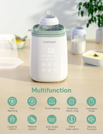 MOMCOZY 4 az 1-ben cumisüveg- és üveges melegítő