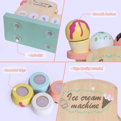 SMARTWO ensemble en bois machine à glace