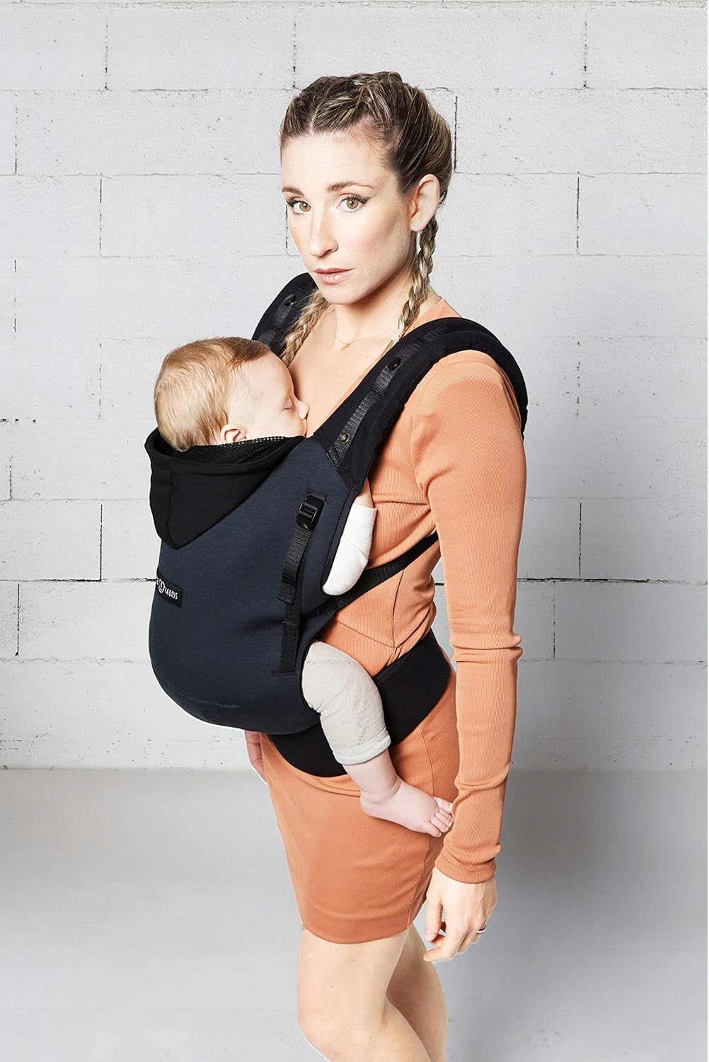 LOVE RADIUS porte-bébé ergonomique avec capuche HOODIE CARRIER