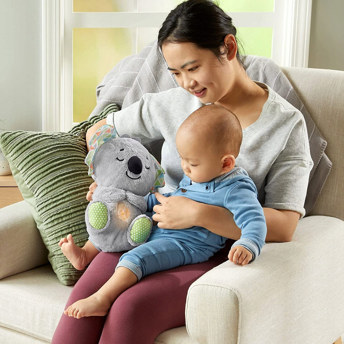 FISHER-PRICE HBP87 Koala cuddly toy, soother, sleep aid