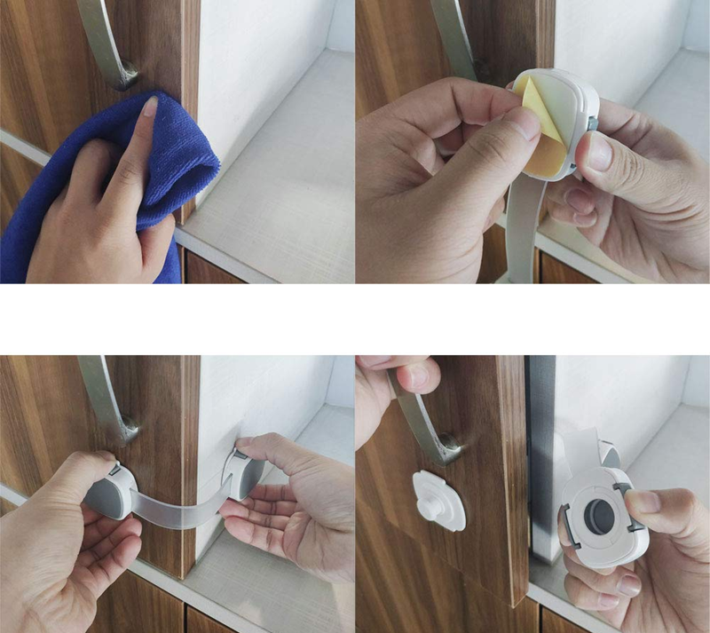 CalMyotis securing cupboards and drawers