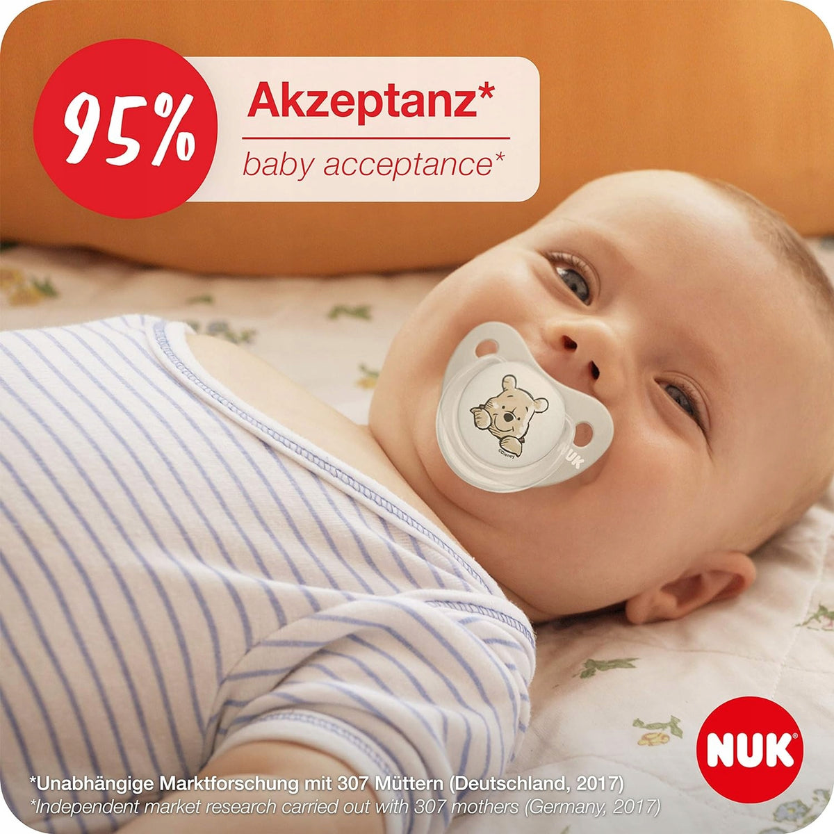 NUK Disney baby smoczek uspokajający x 2 0-6msc