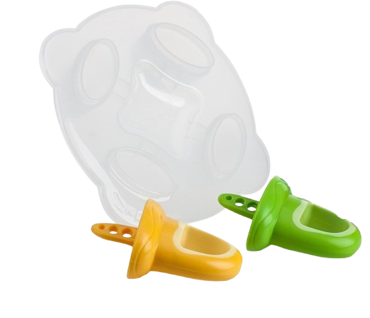 NUBY isform i sutteform, 2 stk. + frysebakke