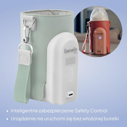 Încălzitor portabil pentru biberoane LIONELO Thermup Go Evo