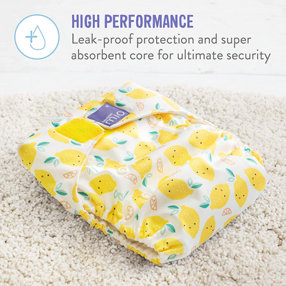 BAMBINO MIO otulacz na pieluchę 9kg+ jabłka