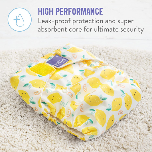 BAMBINO MIO otulacz na pieluchę 9kg+ jabłka
