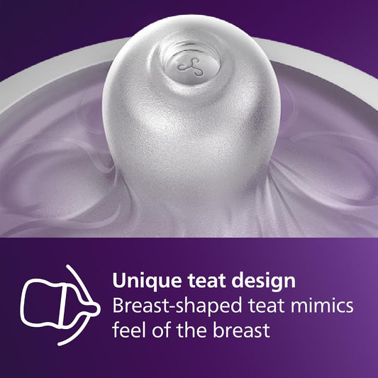 PHILIPS AVENT Natural Response Sauger, Durchfluss 5, extra schnell, 2er-Pack
