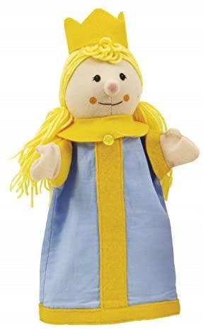 ROBA păpușă de pluș tip marionetă pentru jocuri de rol PRINȚESĂ 27 cm