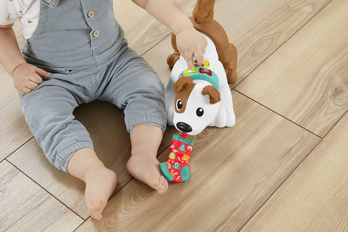 FISHER-PRICE cățeluș interactiv limba germană