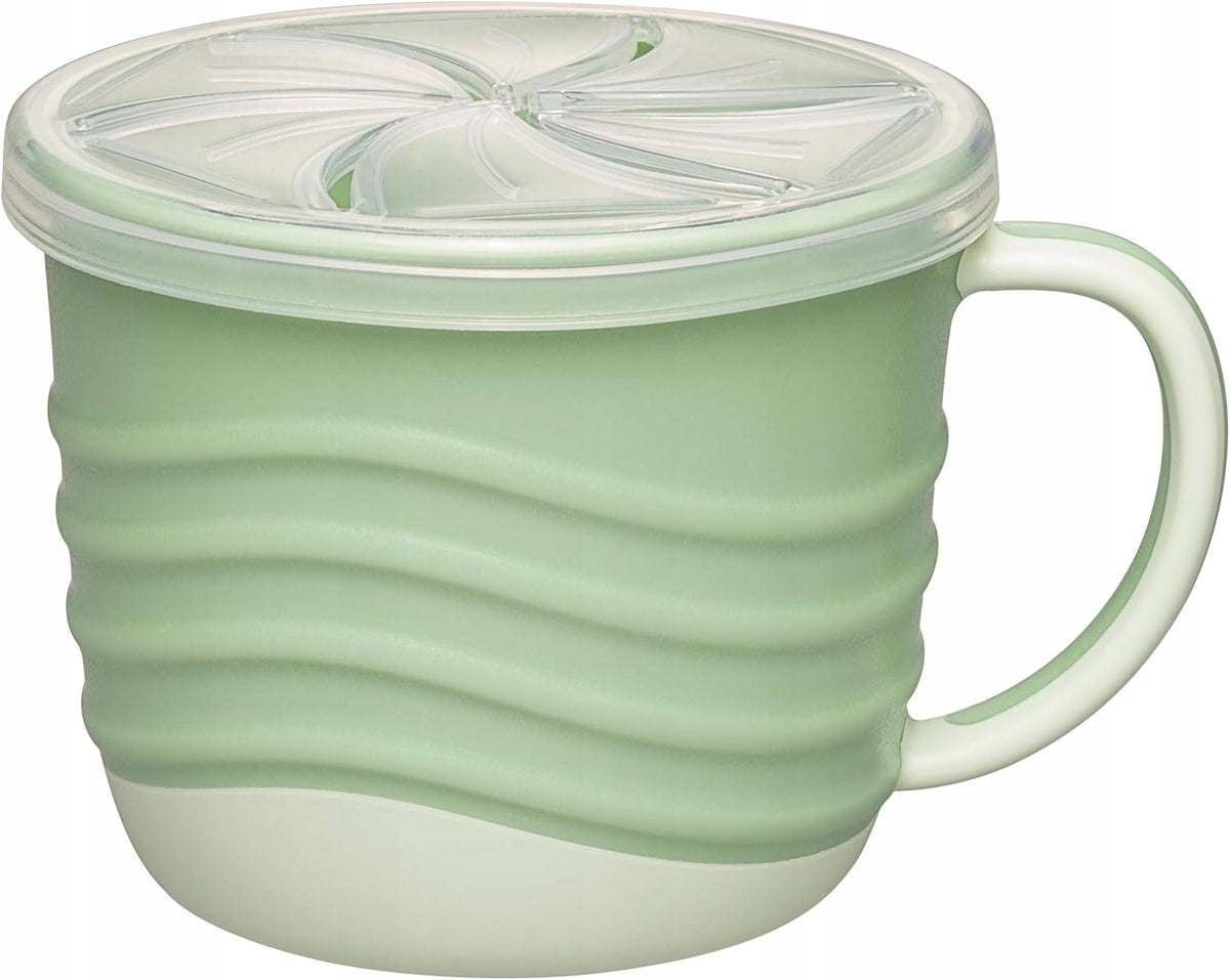 NIP Snackbox Eat Green 2en1 boîte à goûter et gobelet avec couvercle