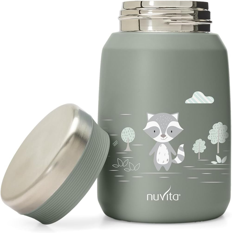 NUVITA 4472 madtermos i rustfrit stål 500 ml 6 m+