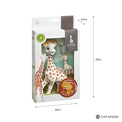 SOPHIE GIRAFFE bidering med nøglering