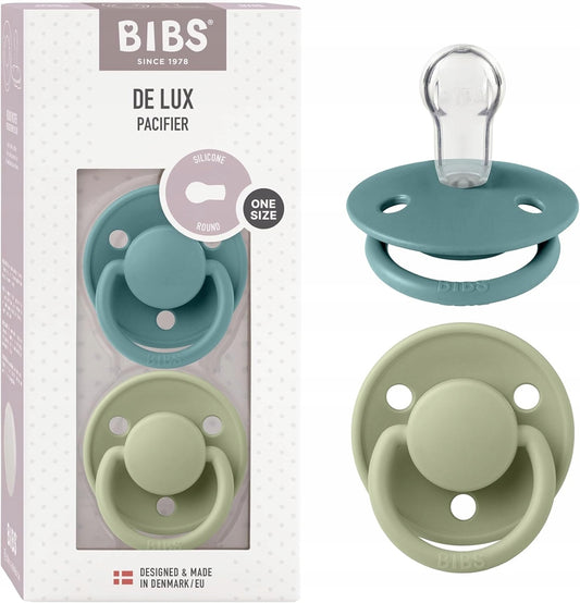 BIBS DE LUX Schnuller 2er-Pack 0-3 Jahre SILIKON