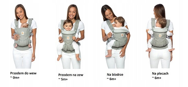 front inward-facing, front outward-facing – up to 15 minutes
