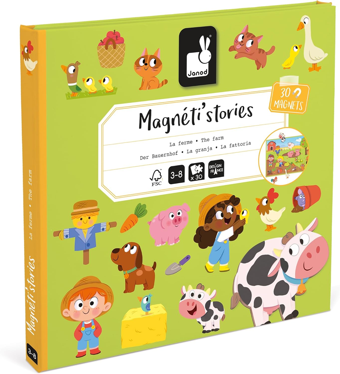 JANOD Magneti'stories magnetic puzzle