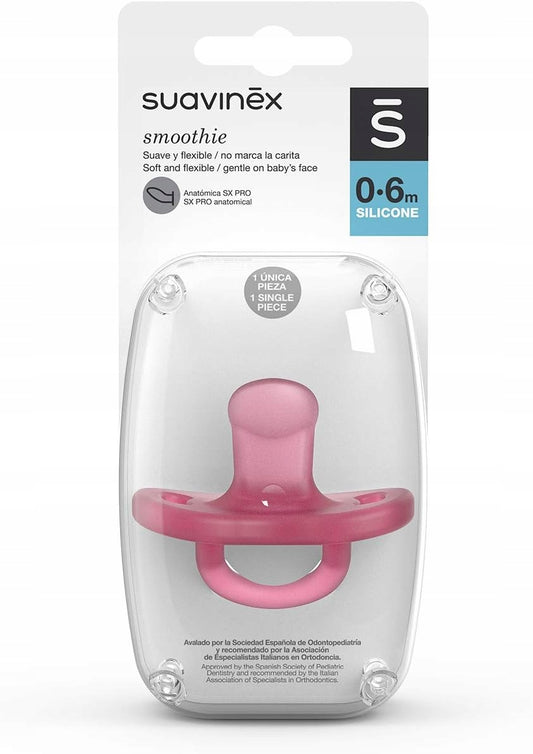 SUAVINEX Schnuller SMOOTHIE Silikon 0-6 Monate