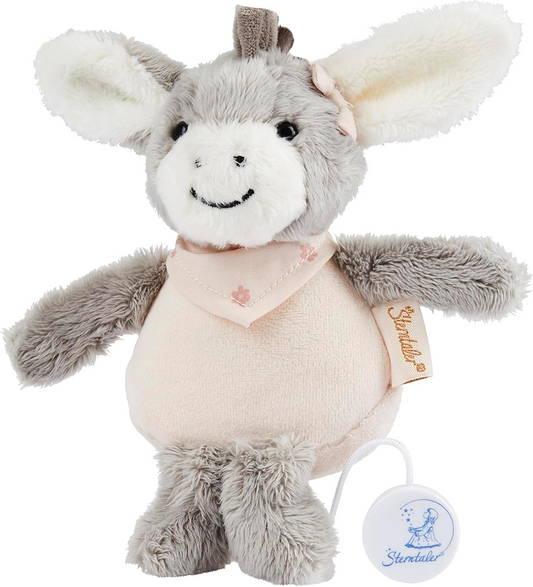 STERNTALER Emmi szamár zenélő plüss függődísz "La Le Lu" 17 cm