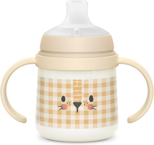 SUAVINEX Day & Night kubek niekapek świecący w ciemności 150 ml 6 m+