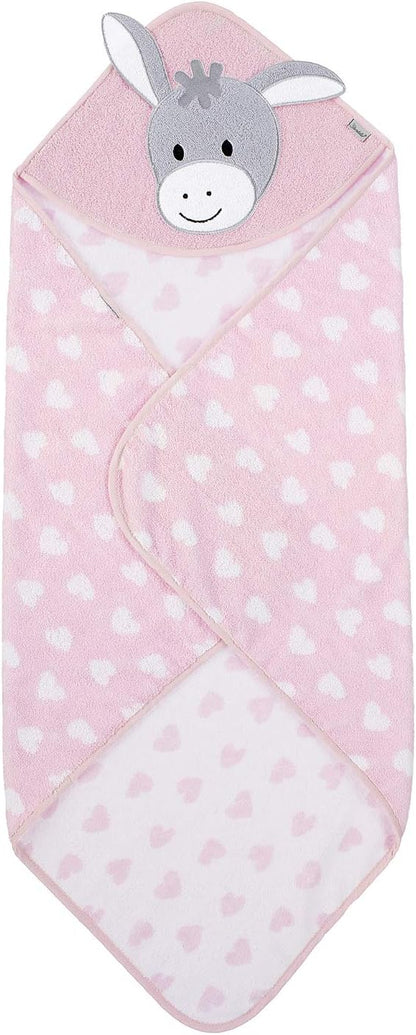 STERNTALER Emmi Âne SERVIETTE À CAPUCHE 80x80cm