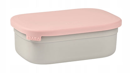 BEABA boîte à déjeuner lunchbox ACIER inoxydable 760ml avec compartiments