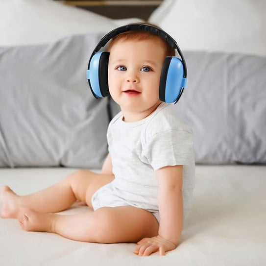 PANDAEAR noise-cancelling headphones + case