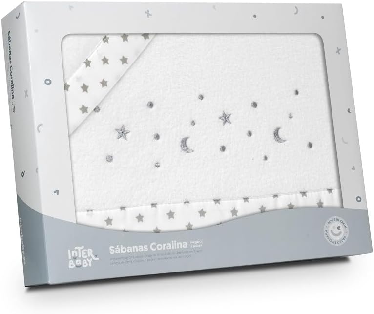 INTERBABY sengesæt til tremmeseng 60x120 cm Coralina