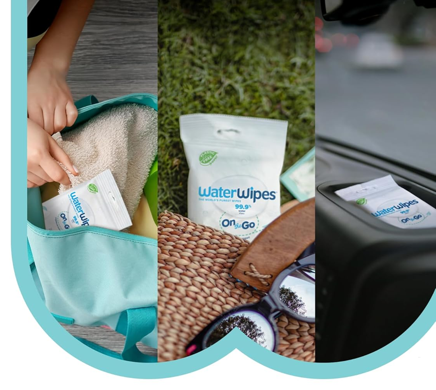 WaterWipes nedves törlőkendő testre és arcra 60 db