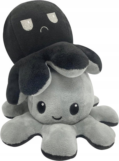 TeeTurtle dwustronna odwracalna przytulanka OŚMIORNICA 8 x 18 cm