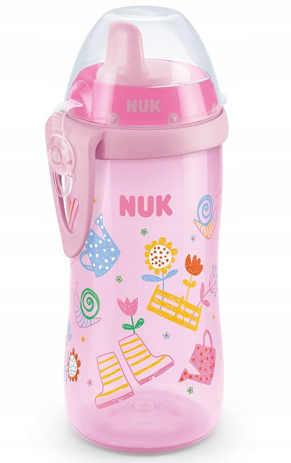 NUK Kiddy Cup BUTELKA z klipsem 300 ml