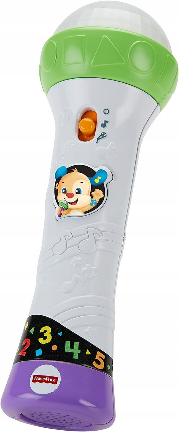 FISHER-PRICE FBP32 microfon interactiv pentru copii LIMBA GERMANĂ