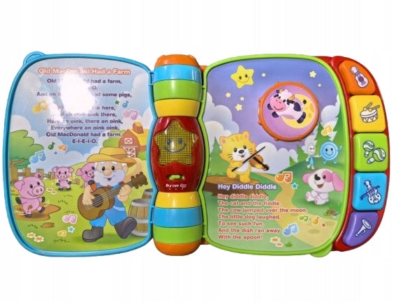 VTECH Rhymes Book elektronisk læringsbog på ENGELSK