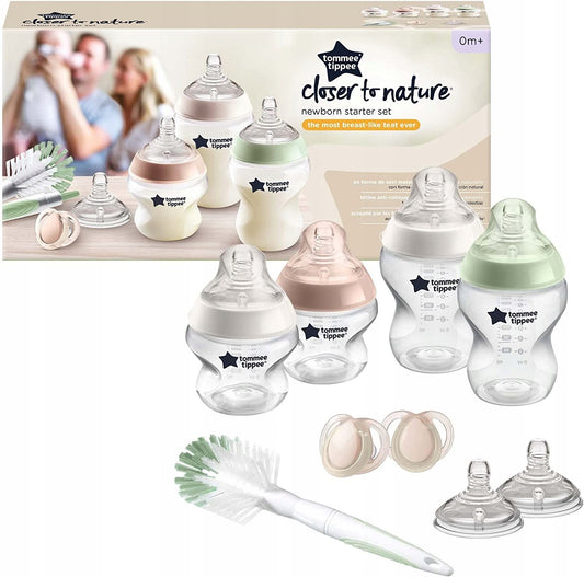 TOMMEE TIPPEE set de început biberoane, suzete 9 piese