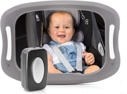REER BabyView baby-watching mirror with light and remote control