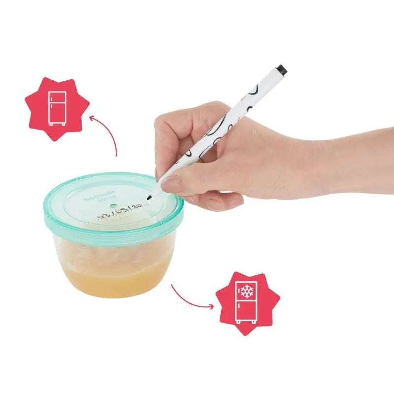 BADABULLE contenants avec bouchon 12 x 250ml