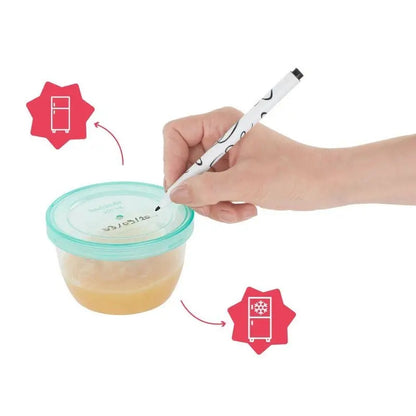BADABULLE contenants avec bouchon 12 x 250ml