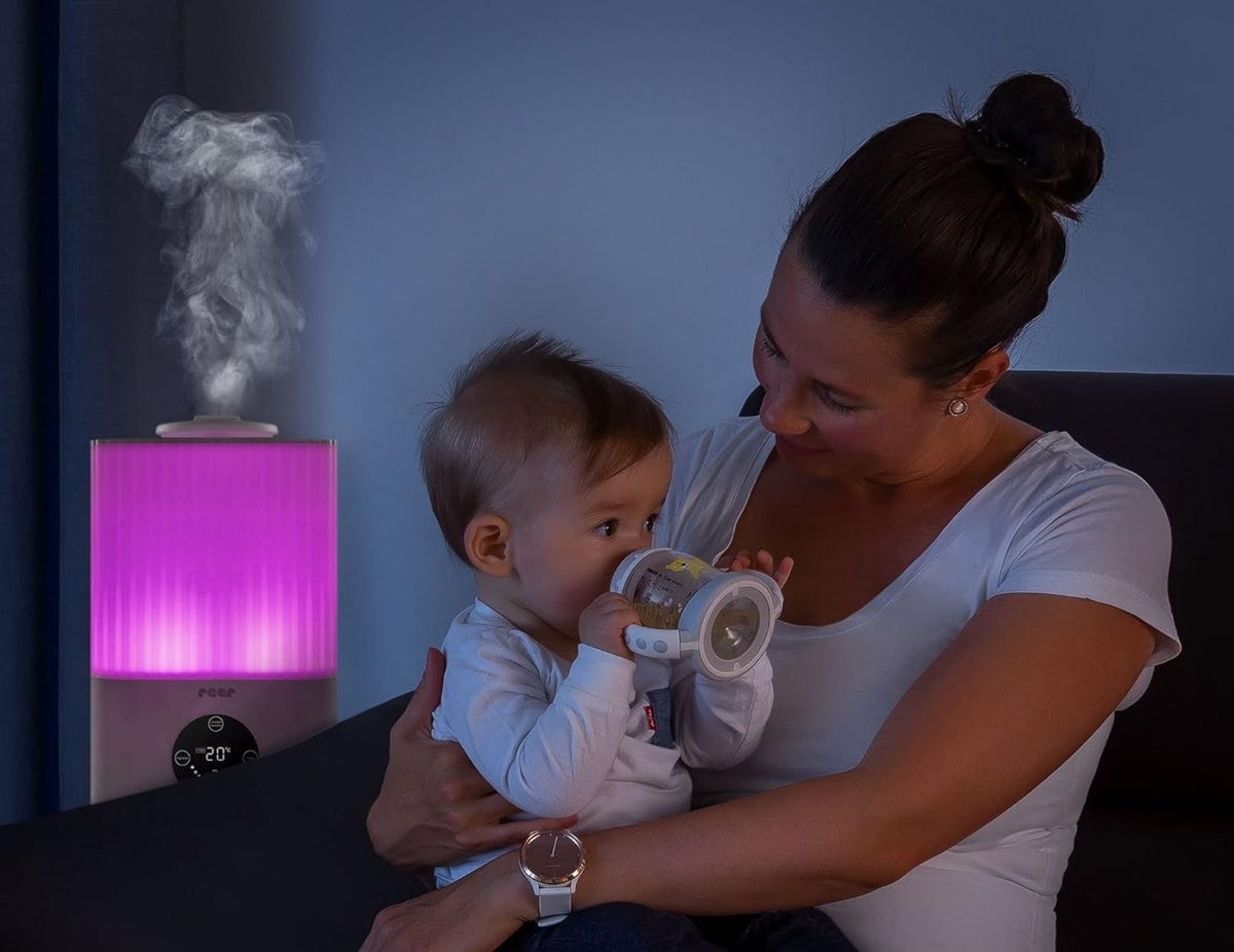 REER ultralydsluftbefugter med natlampe + fjernbetjening