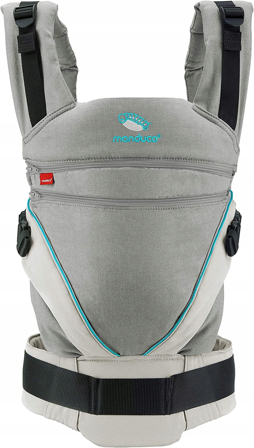 MANDUCA XT draagzak met gespen van biologisch katoen