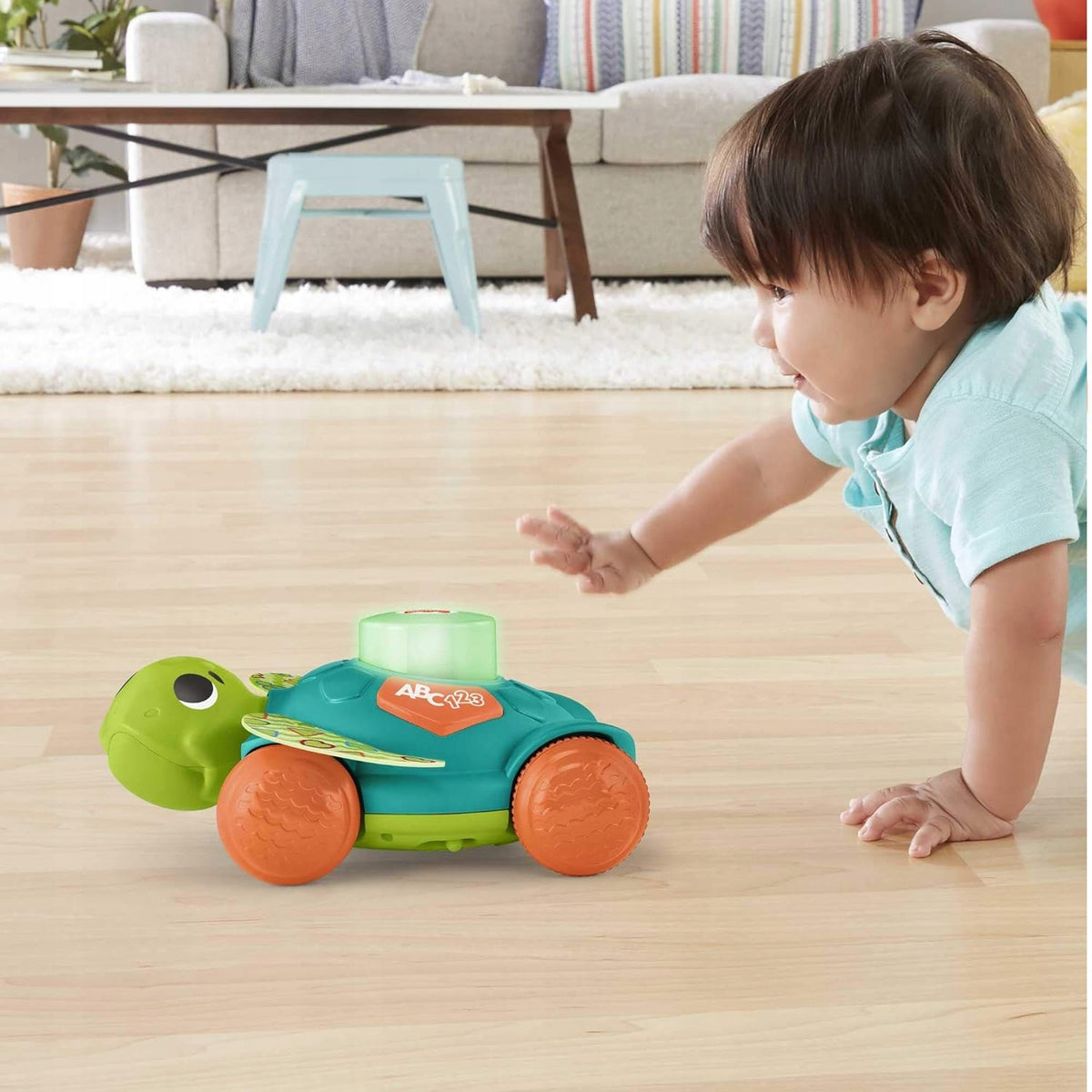 FISHER-PRICE GXK32 interactieve Franse schildpad