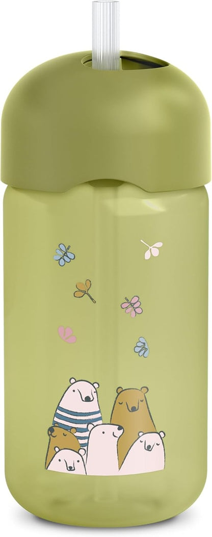 SUAVINEX Gobelet d’apprentissage avec paille 340 ml 18 m+
