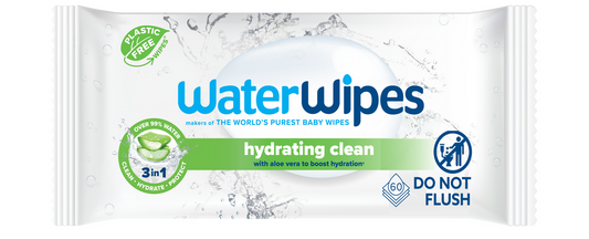 WaterWipes nedves törlőkendő testre és arcra 60 db